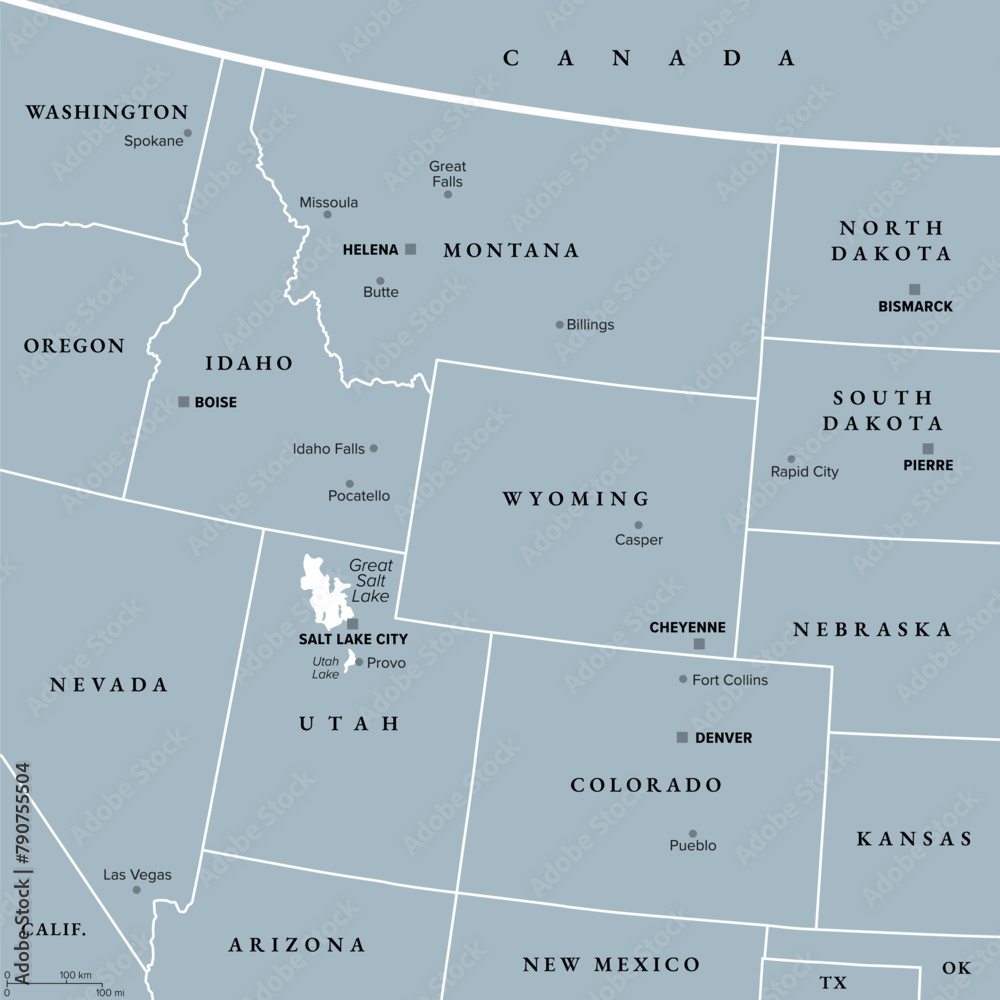 Rocky Mountain Region Of The United States Gray Political Map Rocky 1000 F 790755504 GBQKuHup1JgBm1GeyS9fpGhzMogIS90r 