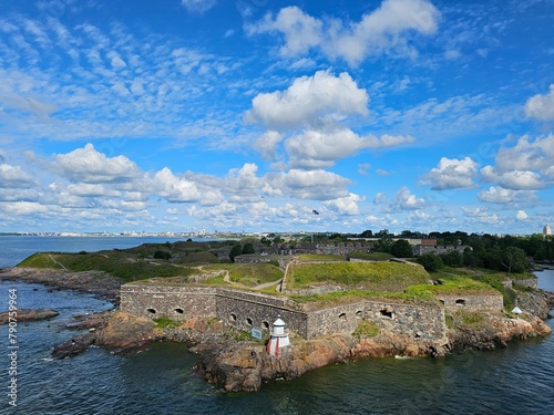 Suomenlinna Fortress in Helsinki, world heritage site