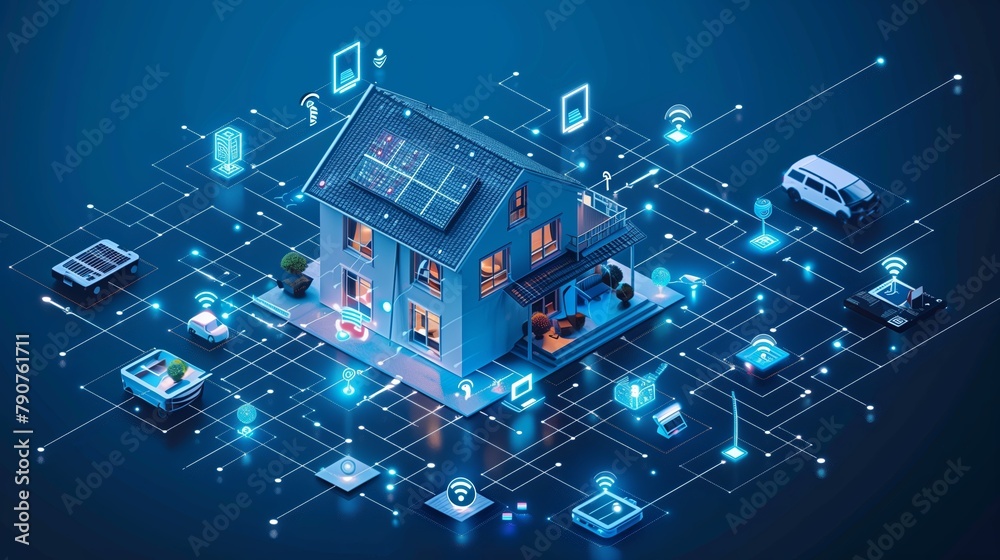 Connected Living: Exploring the Internet of Things in a Smart Home Connected Living: Exploring the Internet of Things in a Smart Home