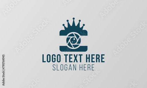 Abstract Camera Vector Logo Design