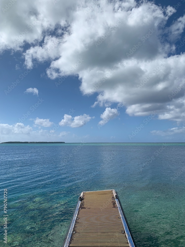 pier on the sea