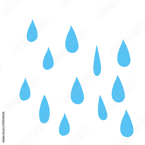Raindrop Vector Icon 