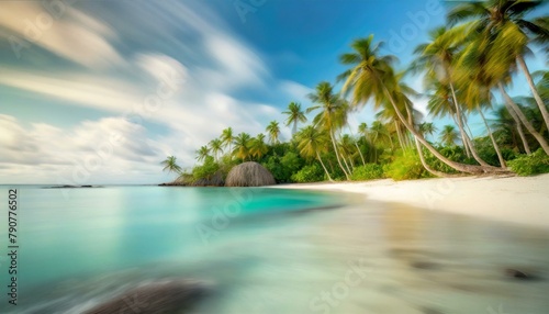 Palm Trees and Lapping Waters © dynasty