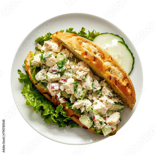 Chicken Salad Sandwich Isol...