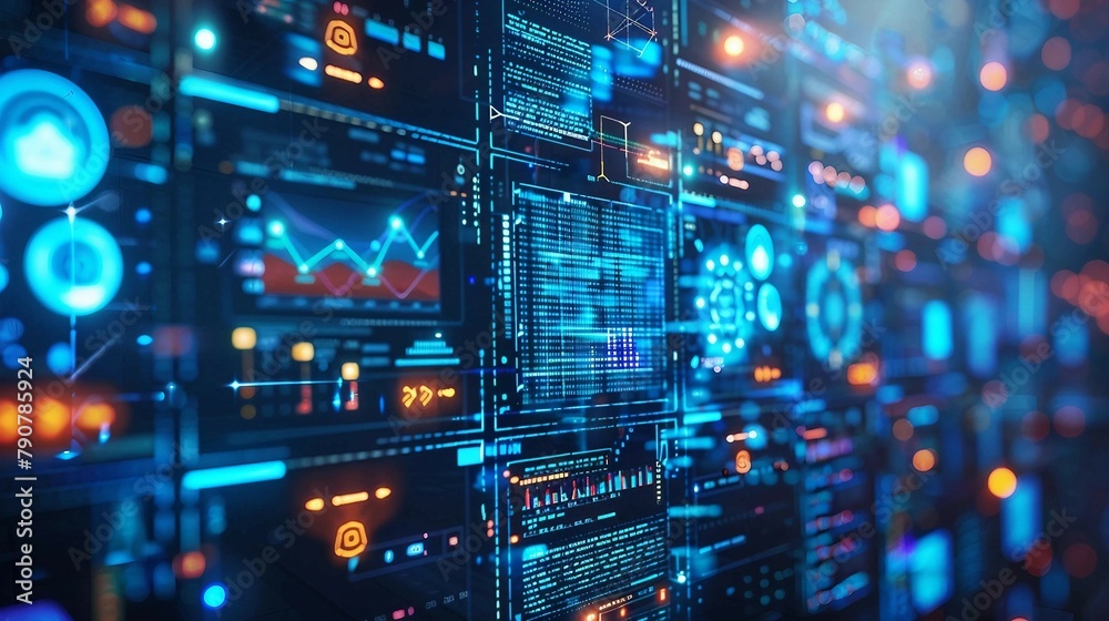 digital analyzing data system image