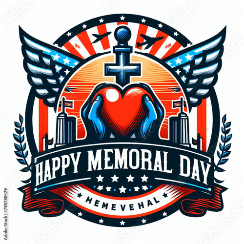 happy memorial day banner