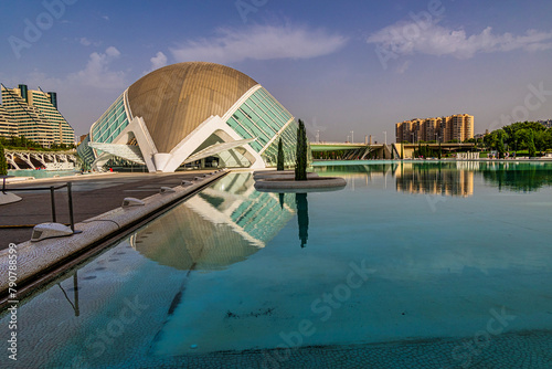  architecture City of Arts and Sciences in Valencia, Spain photo