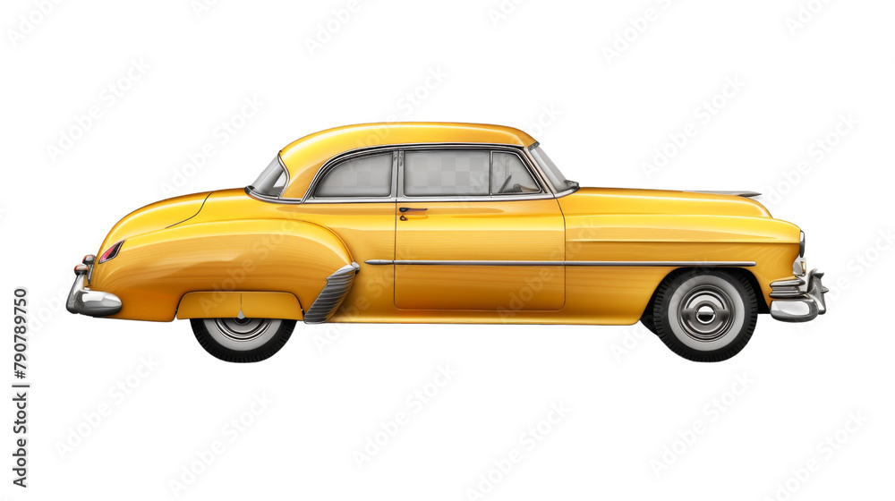 Yellow car