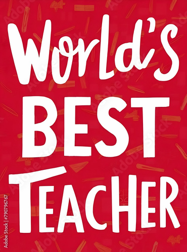 world's best teacher