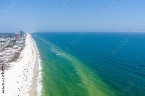 Aerial view of Gulf Shores, Alabama photo