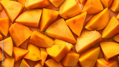 mango slices,generative ai photo