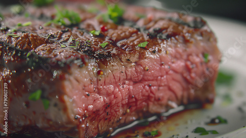 Gourmet Beef Close-Up