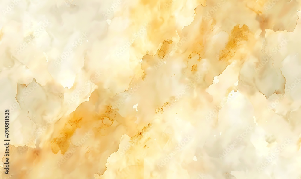stunning photograph capturing the essence of a pale gold gentle abstract pattern watercolor illustration background