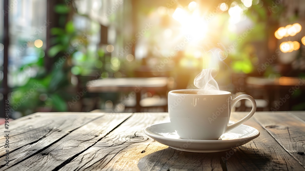 テーブルの上に置かれたコーヒー テーブルの上に置かれたコーヒー