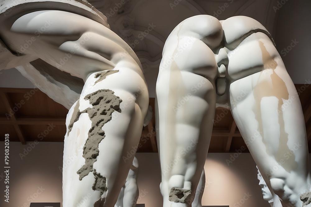 Obraz premium Echoes of Elegance: Women's Figures Explored