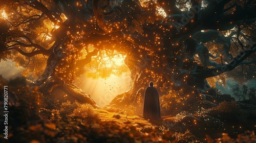 Ethereal Light  A Surreal Portrait  generative ai