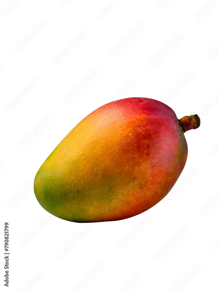 A single pic mango on trensforent background A single pic mango on trensforent background