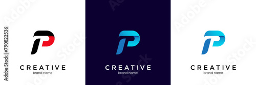 P logo design, Letter P Logo Luxury design vector template, p letter, Type Character Symbol Logotype, P business logo design, p corporate logo design, initial letter logo, P alphabet inspiration icon.