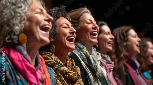 A choir of womens voices, harmony in diversity, songs of freedom and unity  72