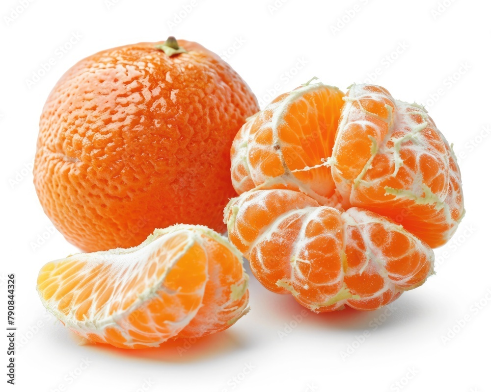 Freshly Isolated Tangelo Citrus Fruit - Delicious Clementine-Mandarin Hybrid with Clipping Path on White Background Freshly Isolated Tangelo Citrus Fruit - Delicious Clementine-Mandarin Hybrid with Clipping Path on White Background