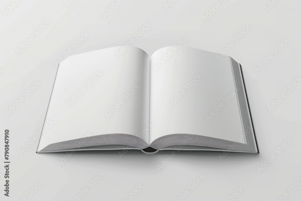Soft Cover Book Mockup. Blank 3D Rendering Booklet Template with White Soft Cover. Mock-Up for Your Design Ideas and Concepts Soft Cover Book Mockup. Blank 3D Rendering Booklet Template with White Soft Cover. Mock-Up for Your Design Ideas and Concepts