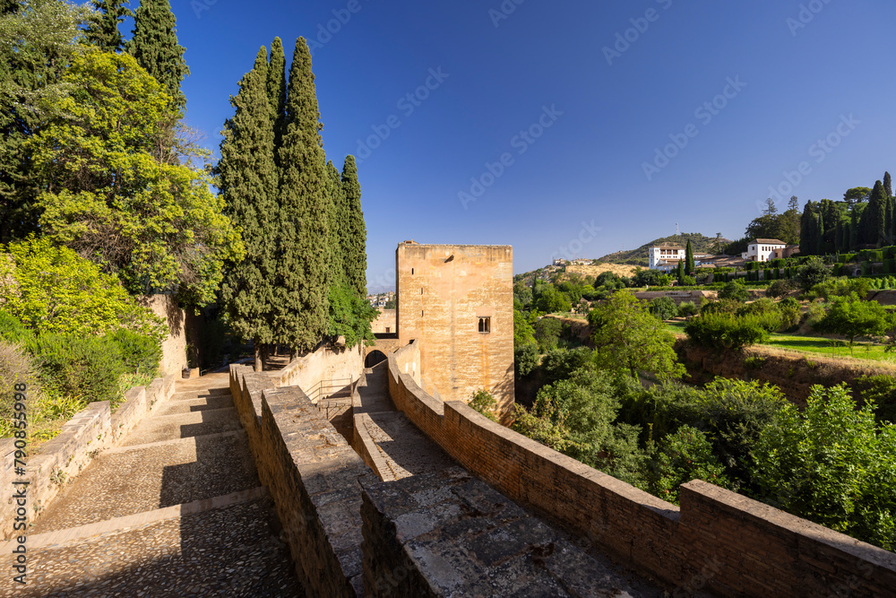 Alhambra, Generalife and Albayzin (Generalife y Albaicín de Granada), UNESCO site, Granada, Andalusia, Spain