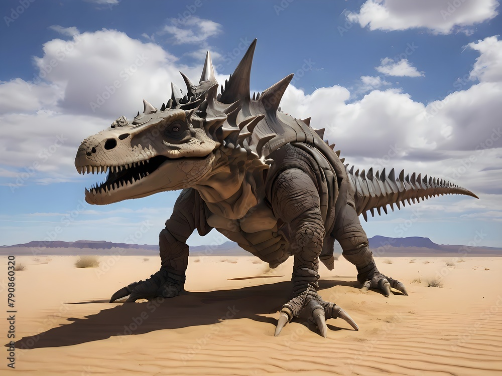 tyrannosaurus rex dinosaur 3D render
