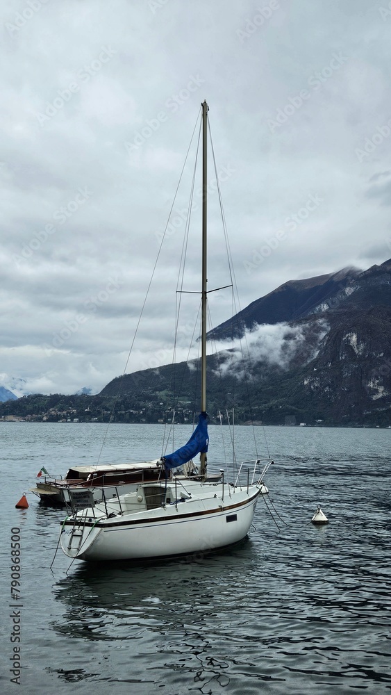 Landscapes of beautiful Italian lake - Lake Como Landscapes of beautiful Italian lake - Lake Como