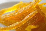 candied orange peel delicious and fresh, gourmet homemade food
