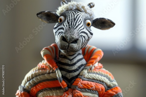 fashionable an zebra animals