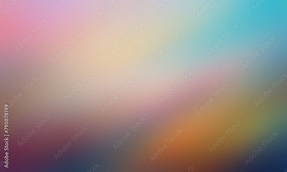 Obraz premium space color gradient rough abstract background , grainy noise grungy texture shine bright light and glow