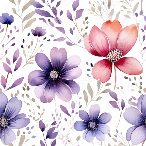 beautiful seamless pattern  Art Texture Wallpaper Design generative ai.
