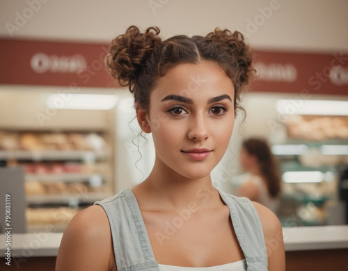 portrait of a person in a store