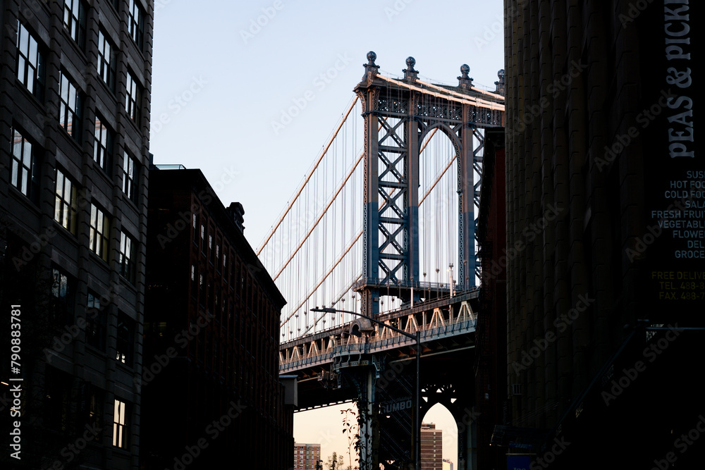 Fototapeta premium New york DUMBO Architecture and street photography