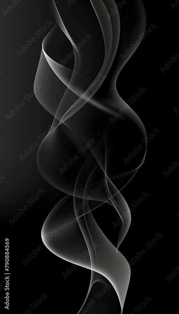 Naklejka premium Abstract Black Background