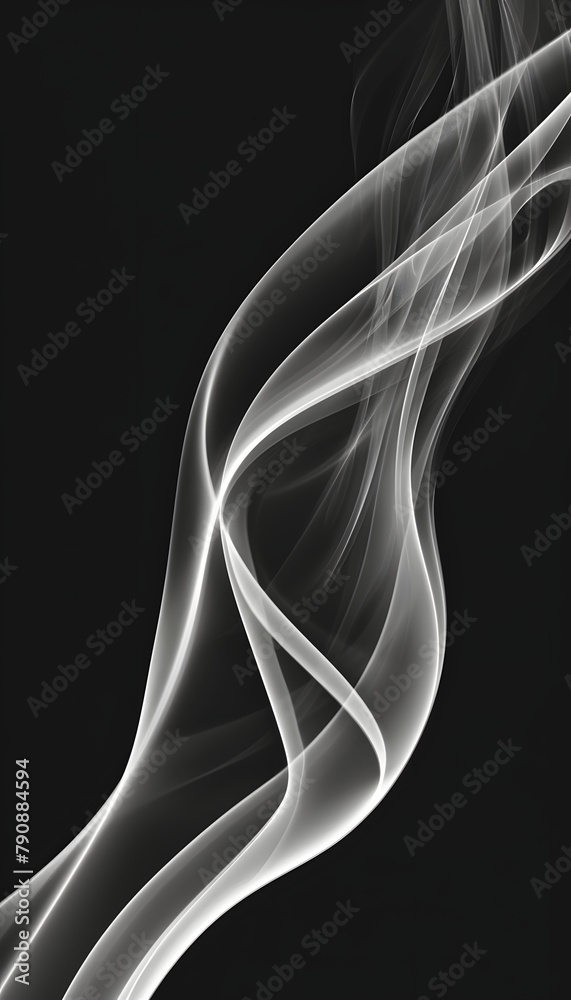 Naklejka premium Abstract Black Background