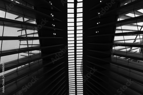 New York City black and white architecture photography
