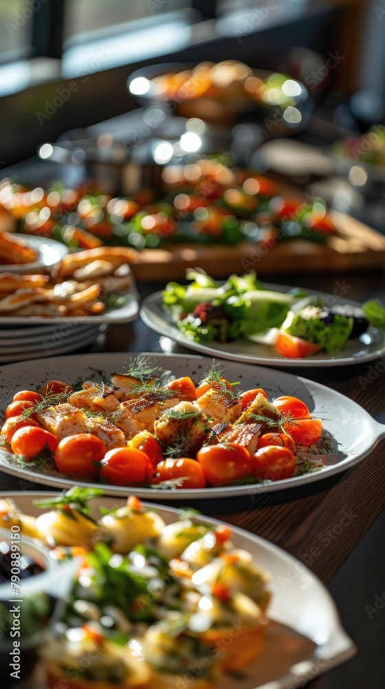 Delicious Buffet Spread, Catering Food Display