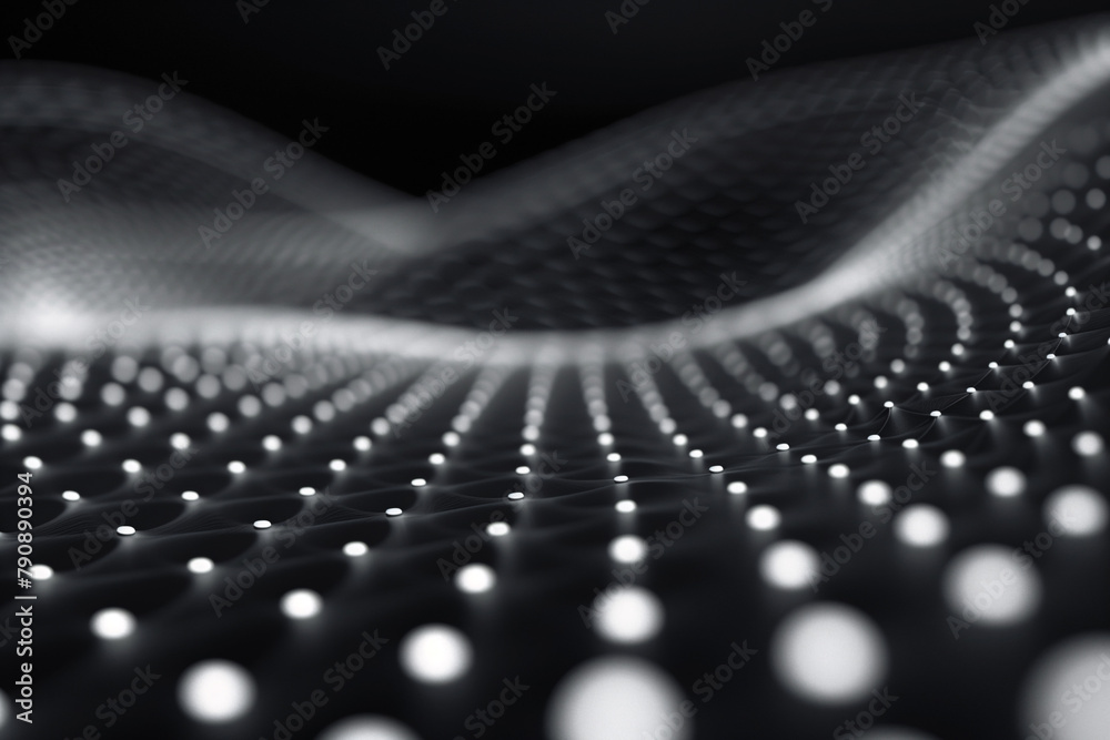 Monochrome image featuring a captivating wavy pattern. Monochrome image featuring a captivating wavy pattern.