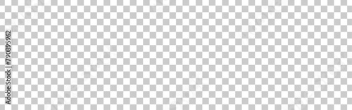 白とグレーの市松模様のシンプルなパターンの背景素材 - 透明のイメージ素材 - 16:5