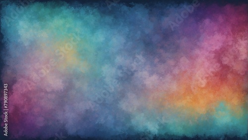 Gradient Splash Texture, Mimicking Twilight Colors in a Rough Background.