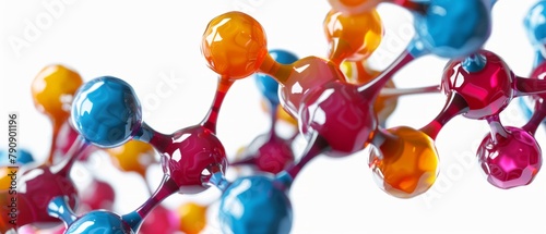 molecular structure diagram photo