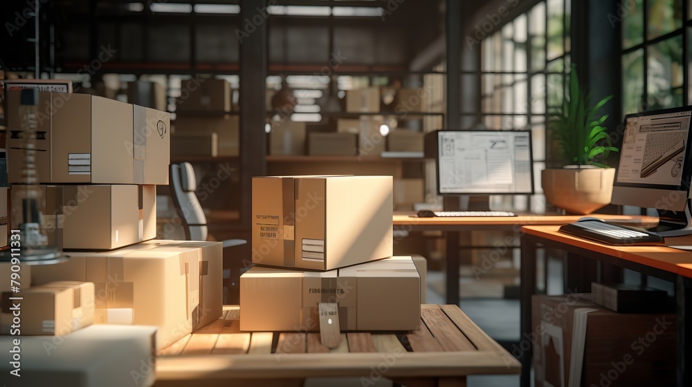 Startup of Enterprise: Small Business Owner at Work
Startup of Enterprise: Small Business Owner at Work