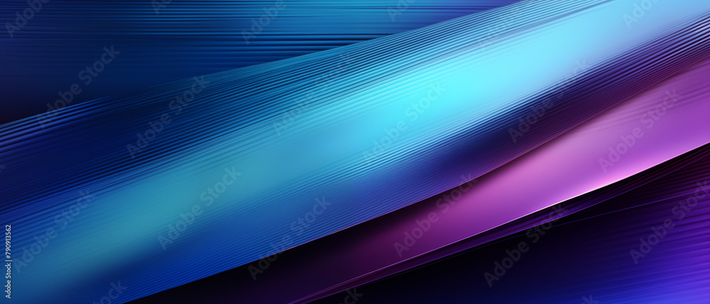 Abstract Blue and Purple Diagonal Lines Background