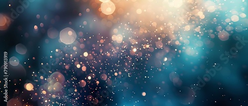 Background Wallpaper of Bokeh Blur and Sharp Elements