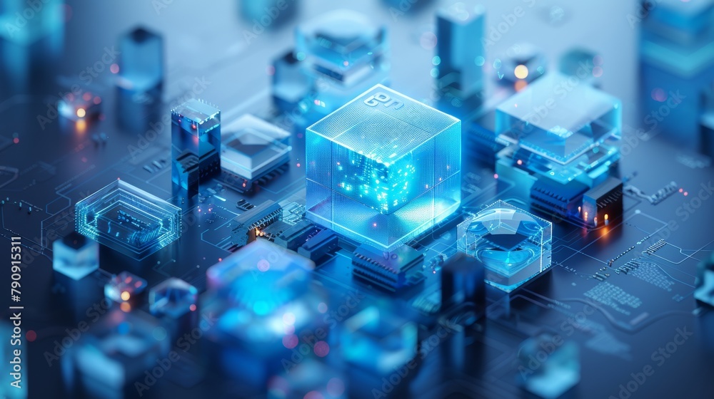 data service icon,blue, frosted glass, transparemt, technology sense, isometric 3d, studio lighting, octane render, insanely detailed data service icon,blue, frosted glass, transparemt, technology sense, isometric 3d, studio lighting, octane render, insanely detailed