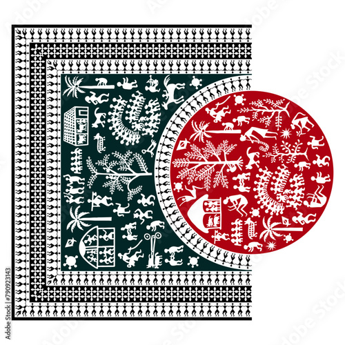 bedsheet design digital art use hand work and digital printing