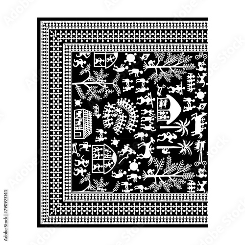 bedsheet design digital art use hand work and digital printing