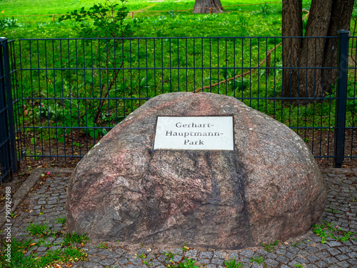 Berlin-Wilmersdorf : Gerhart-Hauptmann-Park photo