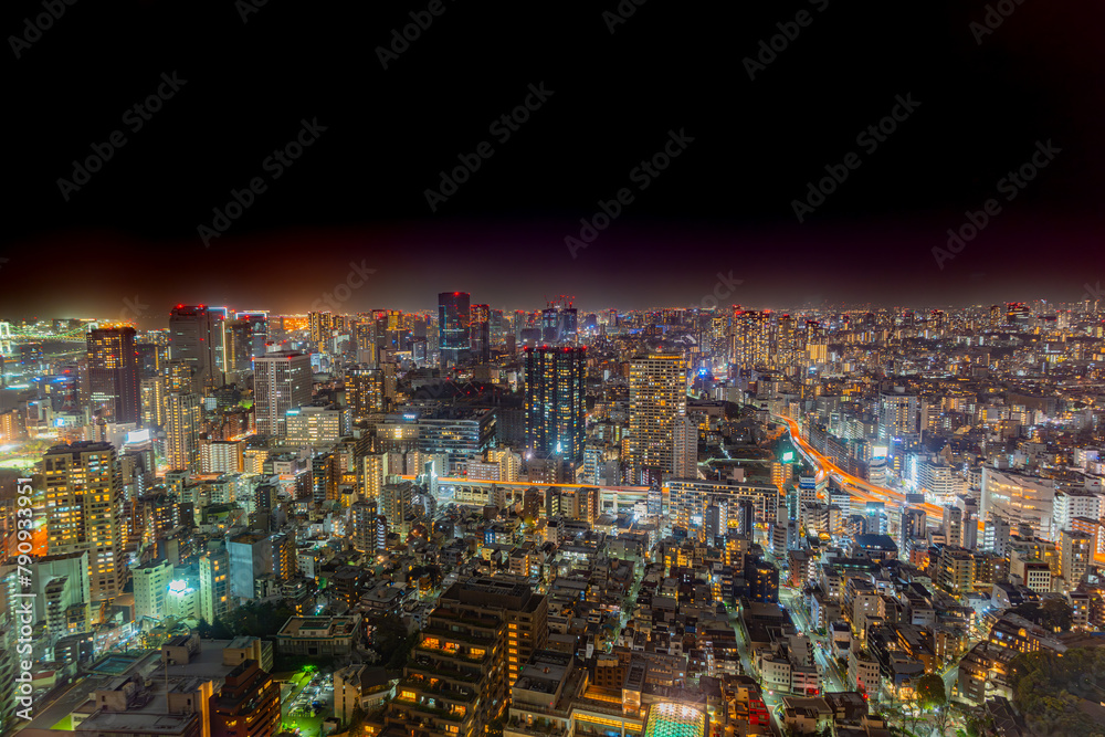 東京の夜景　六本木/
tokyo roppongi